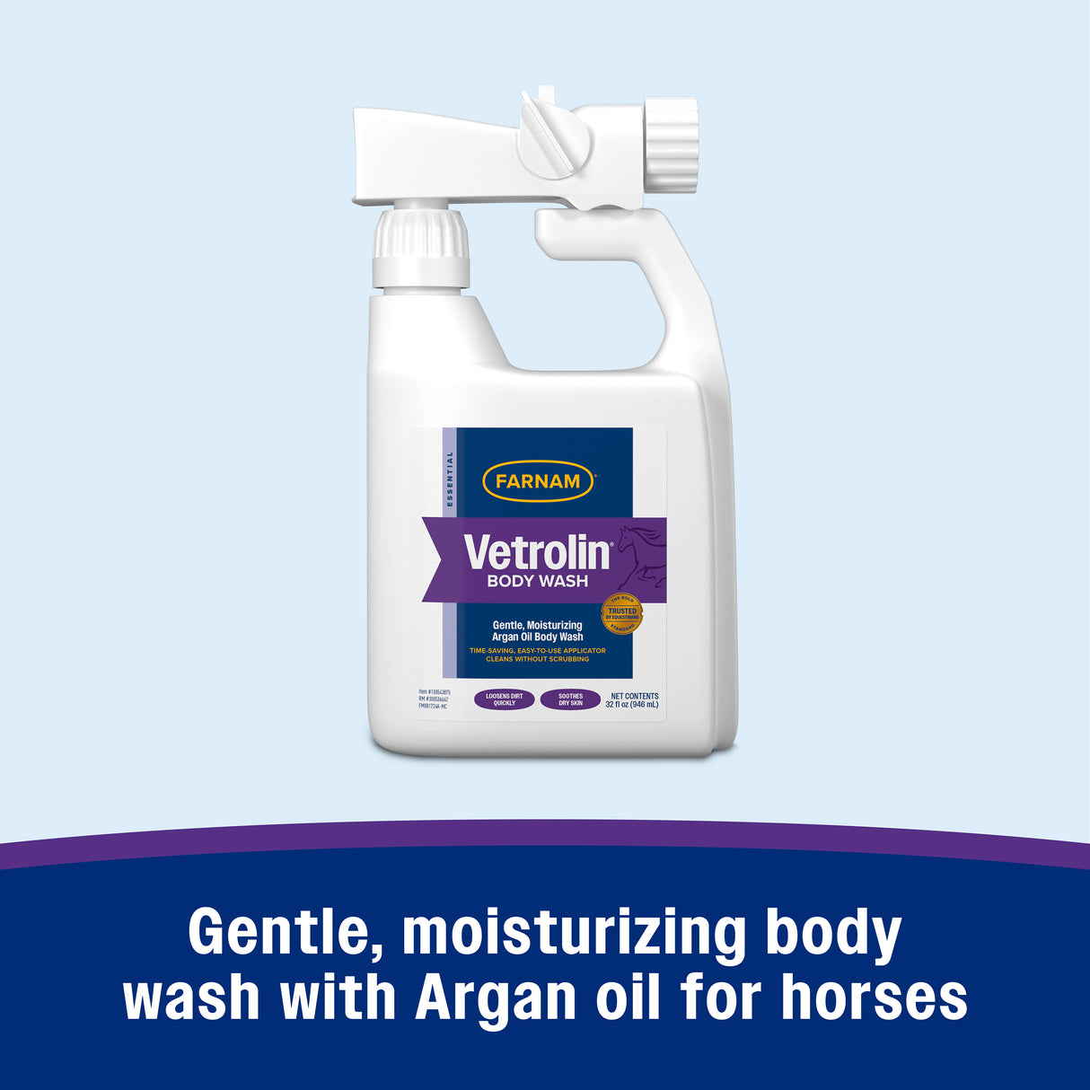 Farnam Vetrolin Gentle, Moisturizing Body Wash- 32oz