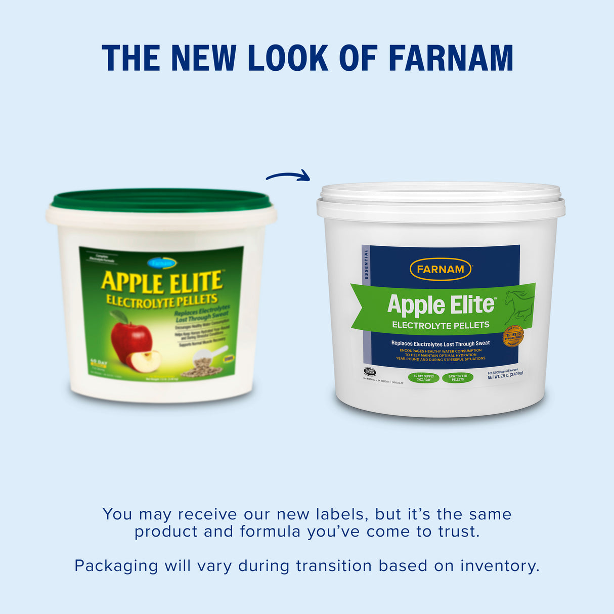 Farnam Apple Elite Electrolyte Pellets- 7.5lb