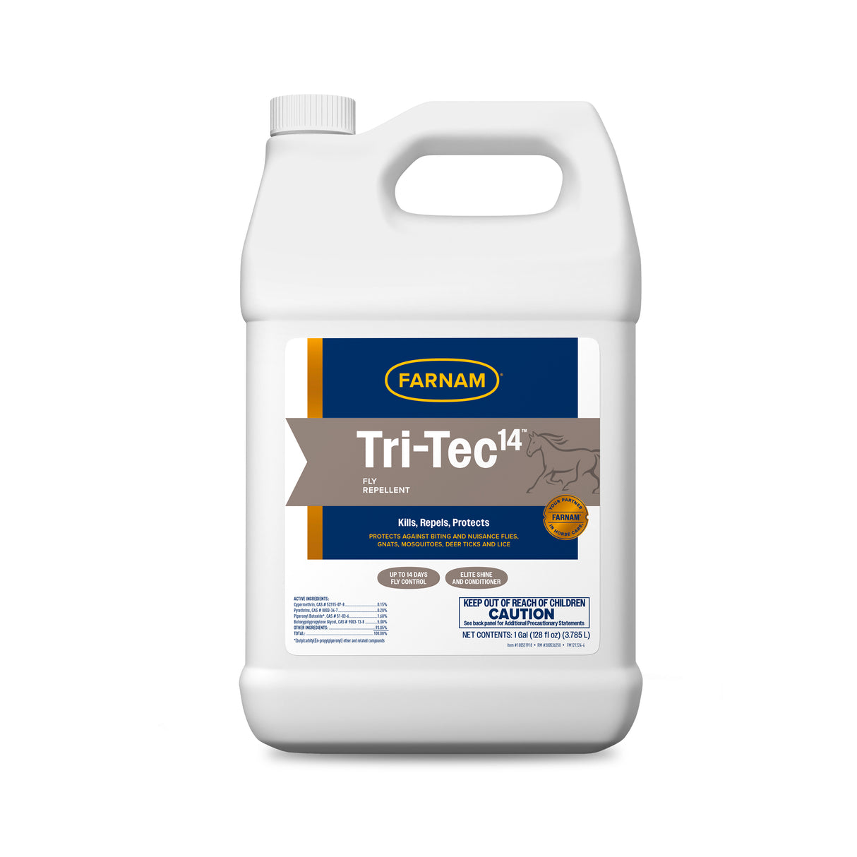 Farnam Tri-Tec 14 Long Lasting Fly Spray- Gallon