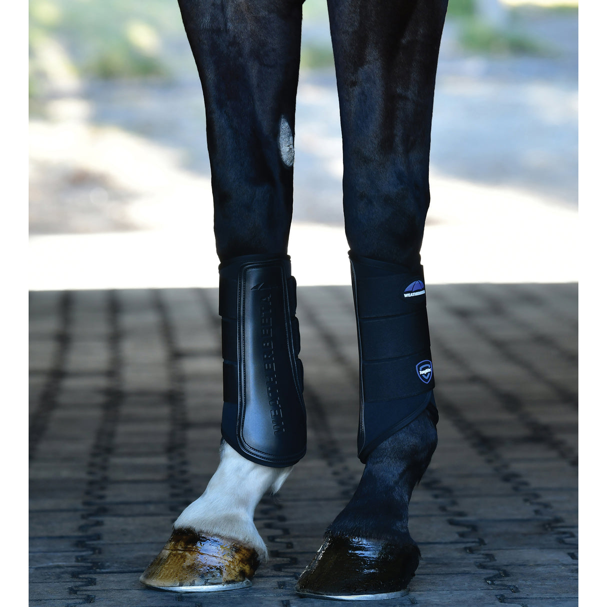 Weatherbeeta Tough-Tec Prime Brushing Boots- Black/Black
