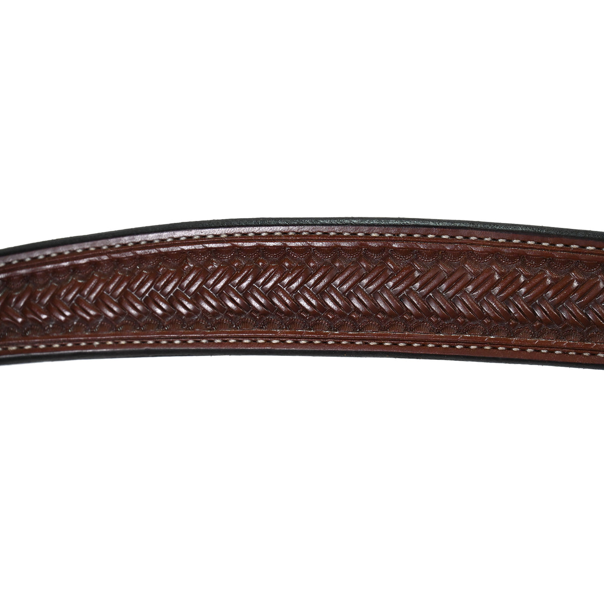 Billy Cook Saddlery 2" Hot Oiled Braid Stamped Breast Collar