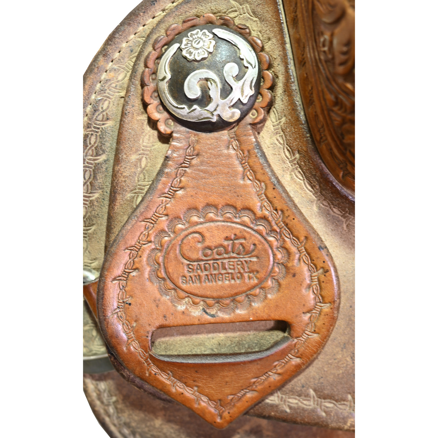 Used 13.5" Coats Barrel Racing Saddle
