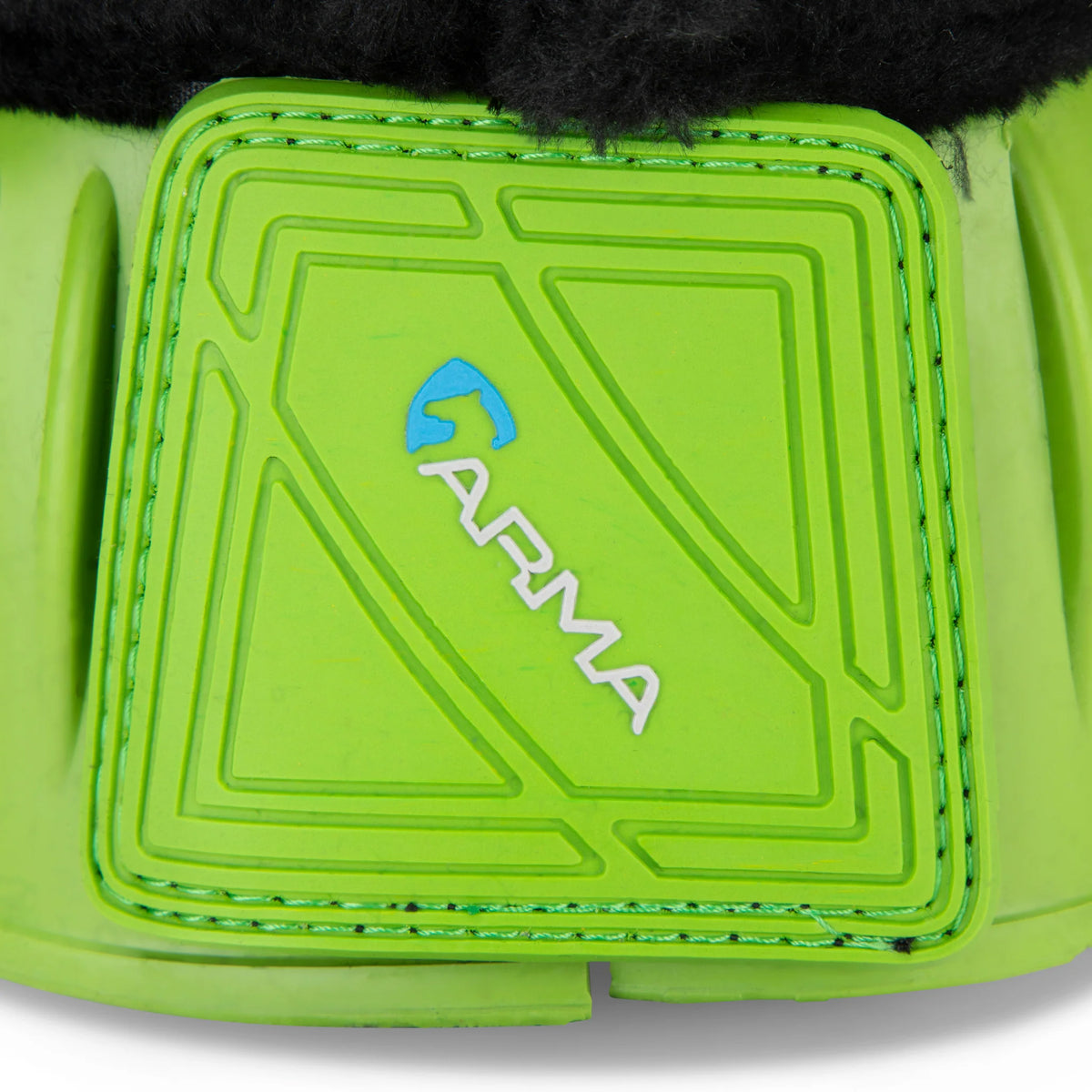 Shires ARMA Fleece Bell Boots- Bright Green