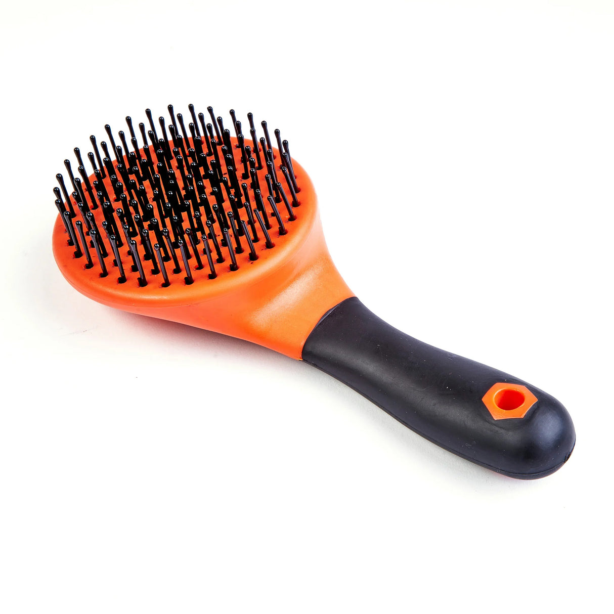 Shires EZI-Groom Grip Mane and Tail Brush- Orange