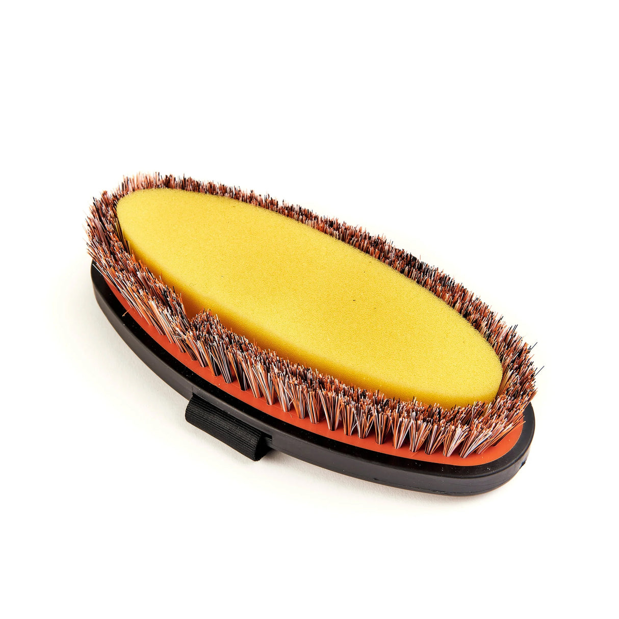 Shires EZI-Groom Grip Large Body Wash Brush- Orange