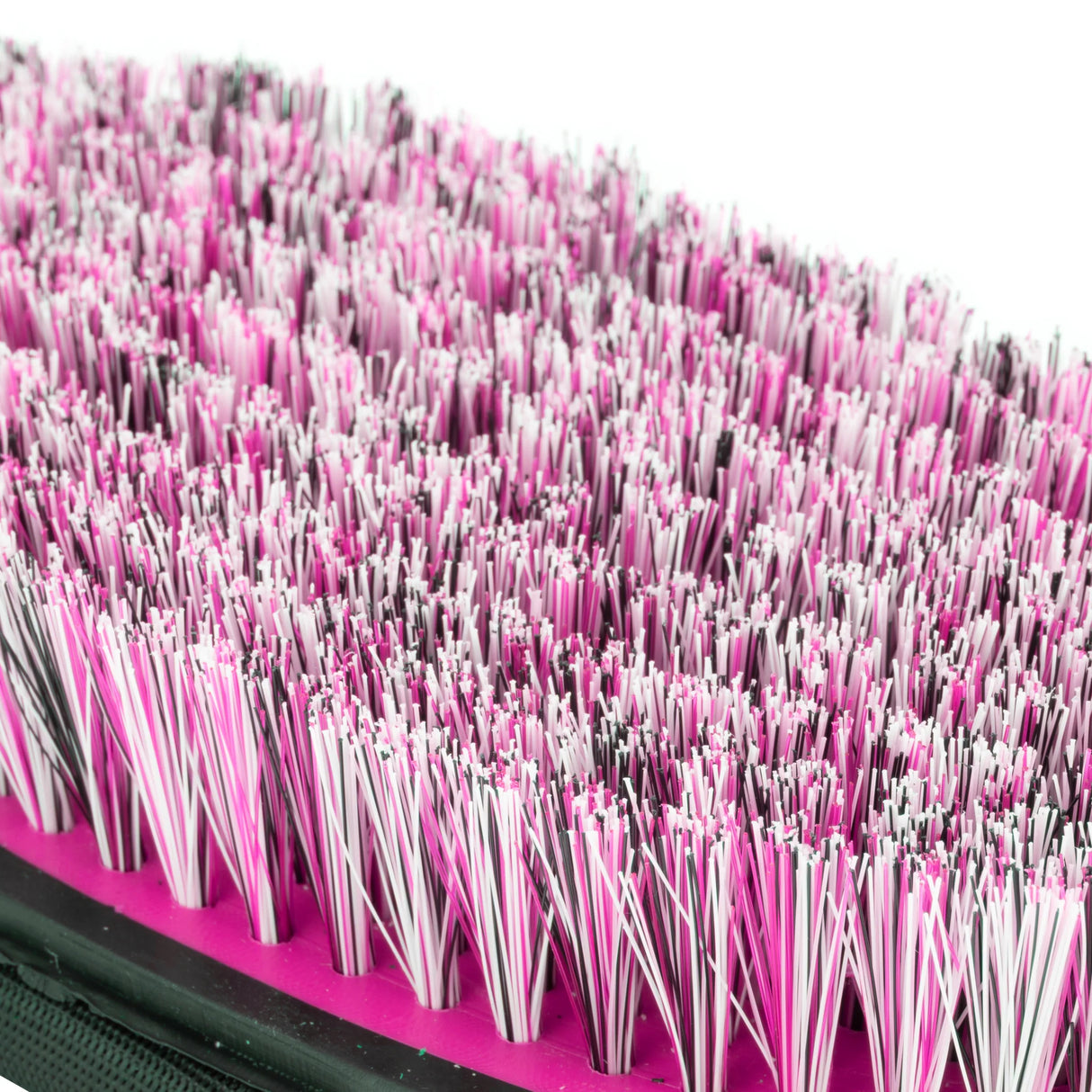 Shires EZI-Groom Grip Small Body Brush- Bright Pink