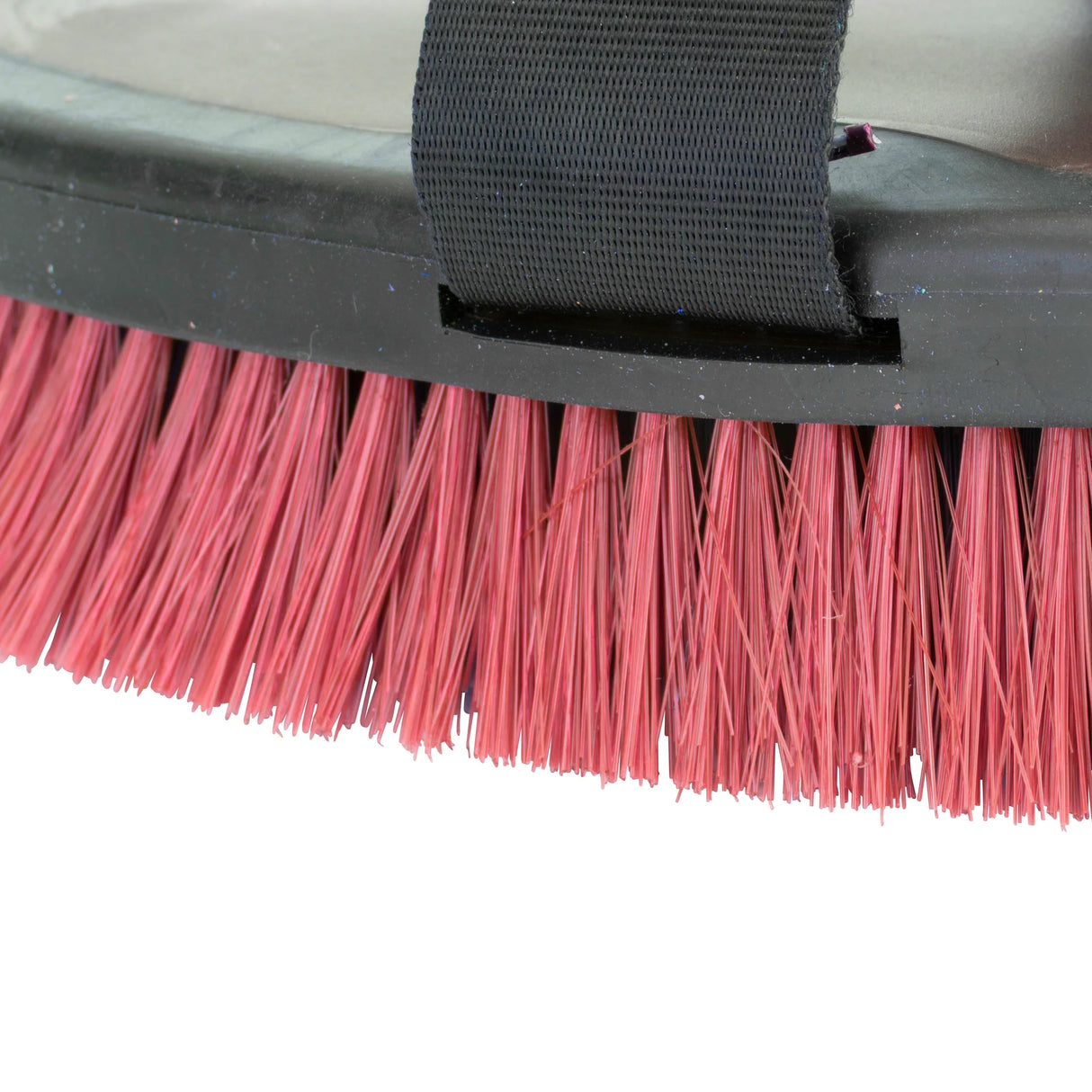 Shires EZI-Groom Grip Small Body Brush- Burgundy