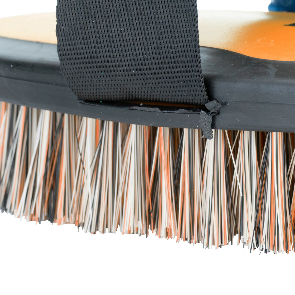 Shires EZI-Groom Grip Small Body Brush- Orange