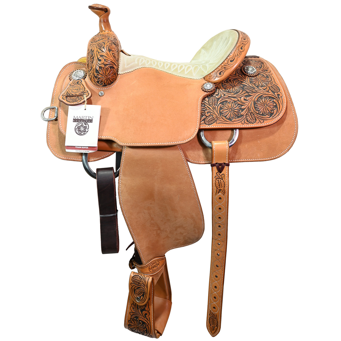 SOLD! DEMO 14" Martin Team Roping Saddle