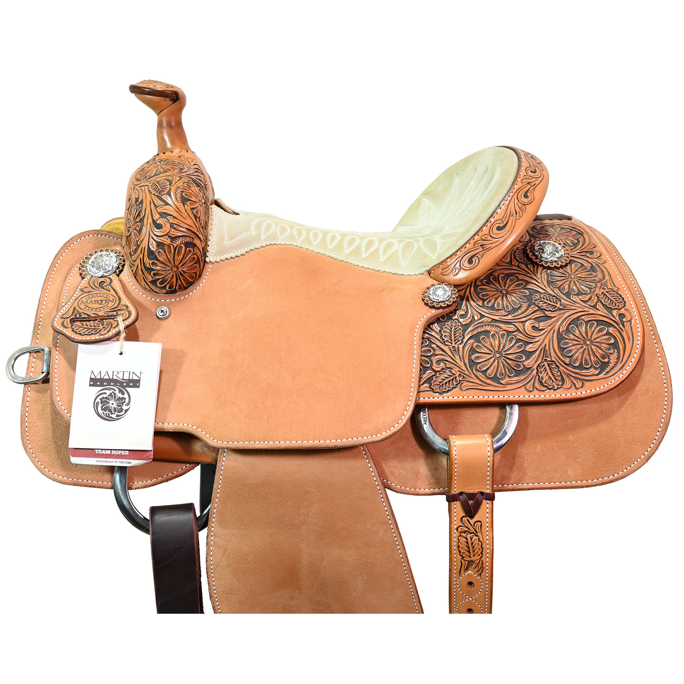 SOLD! DEMO 14" Martin Team Roping Saddle