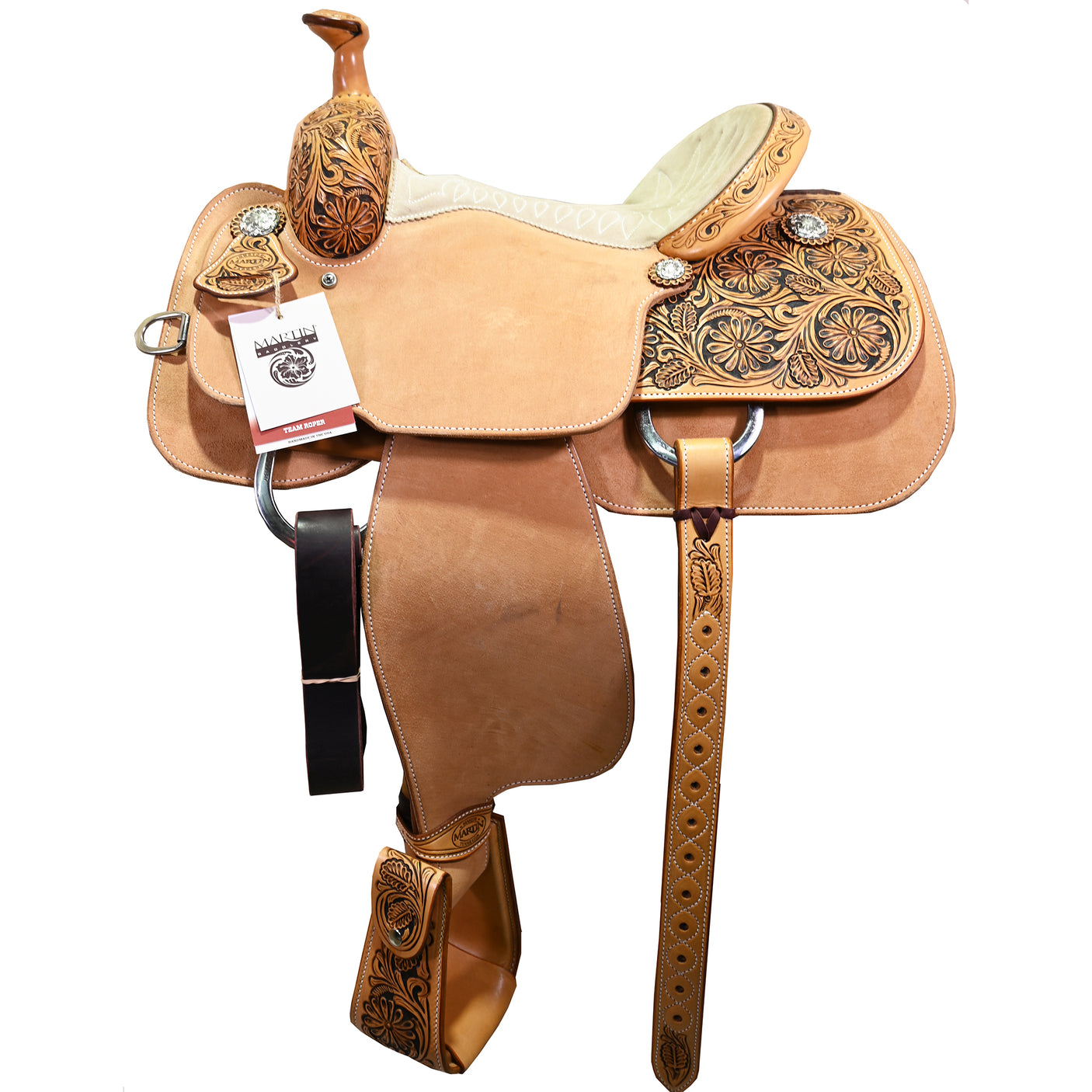 SOLD! New! 14" Martin Team Roping Saddle