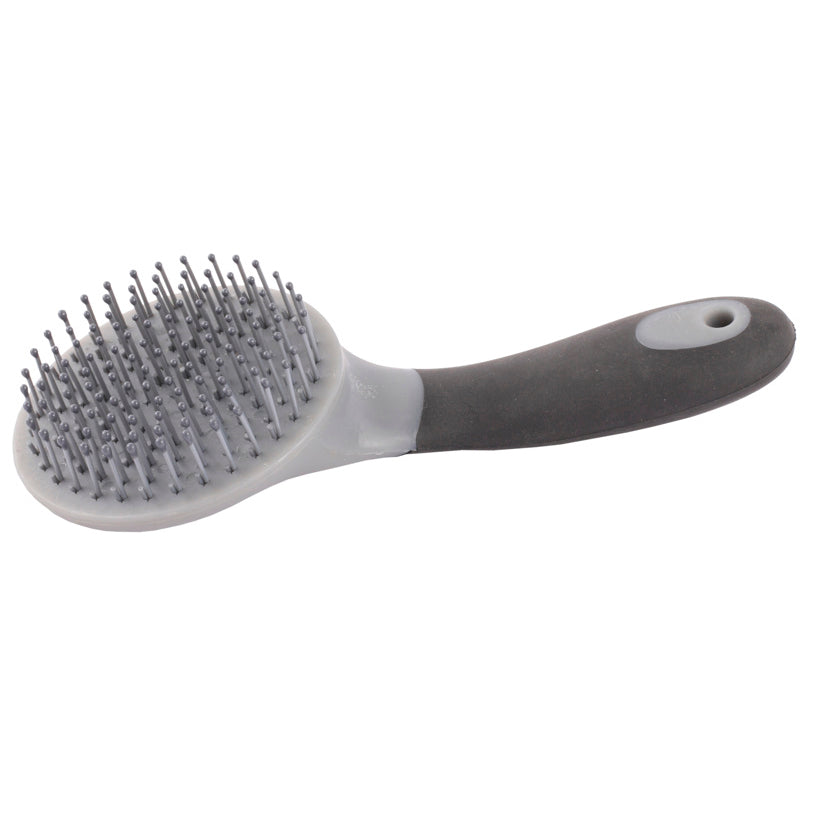 Coolhorse Soft Touch Mane and Tail Brush Gray/Black