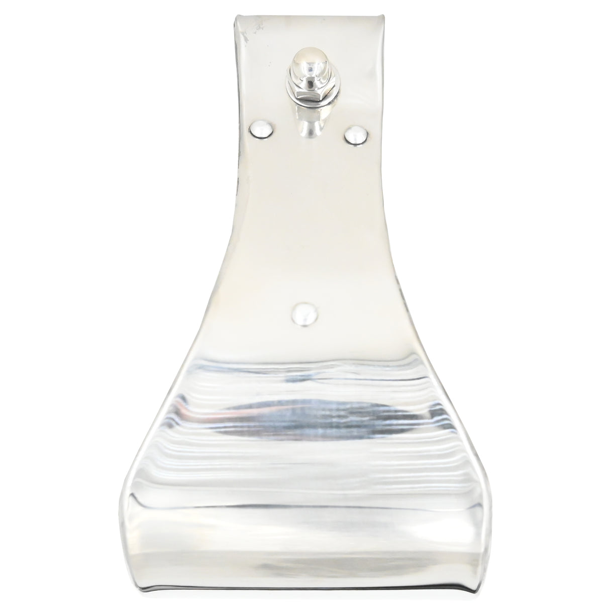 Coolhorse 4" Wooden Stainless Steel Covered Bell Stirrup