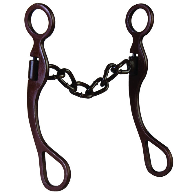 Coolhorse Antique Brown Long Shank Chain Bit