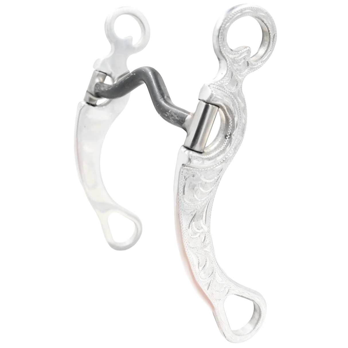 Coolhorse Engraved Aluminum Low Solid Port Shank Bit