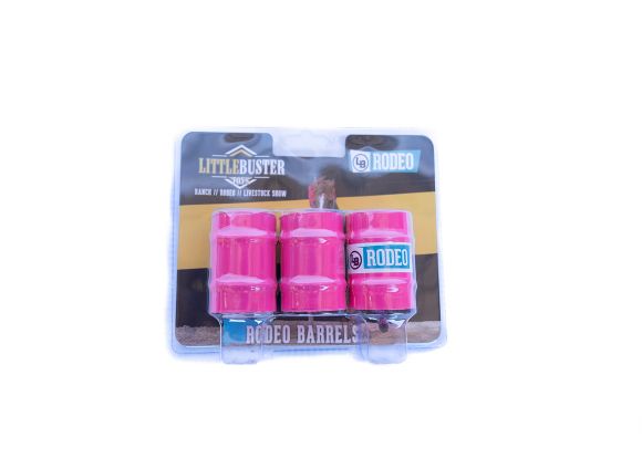 Little Buster Toys Rodeo Barrels- Pink