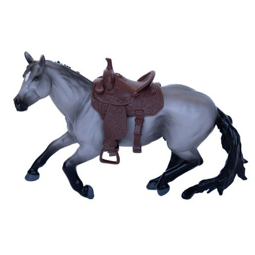 Little Buster Toys Grey Barrel Horse Gelding