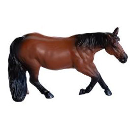 Little Buster Toys Bay Barrel Horse Gelding