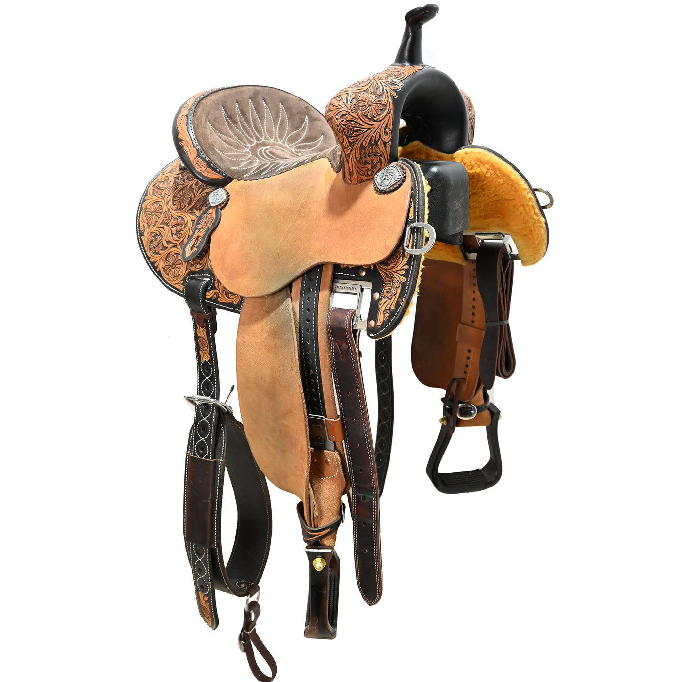 DEMO! 13.5" Martin FX3 Barrel Racing Saddle