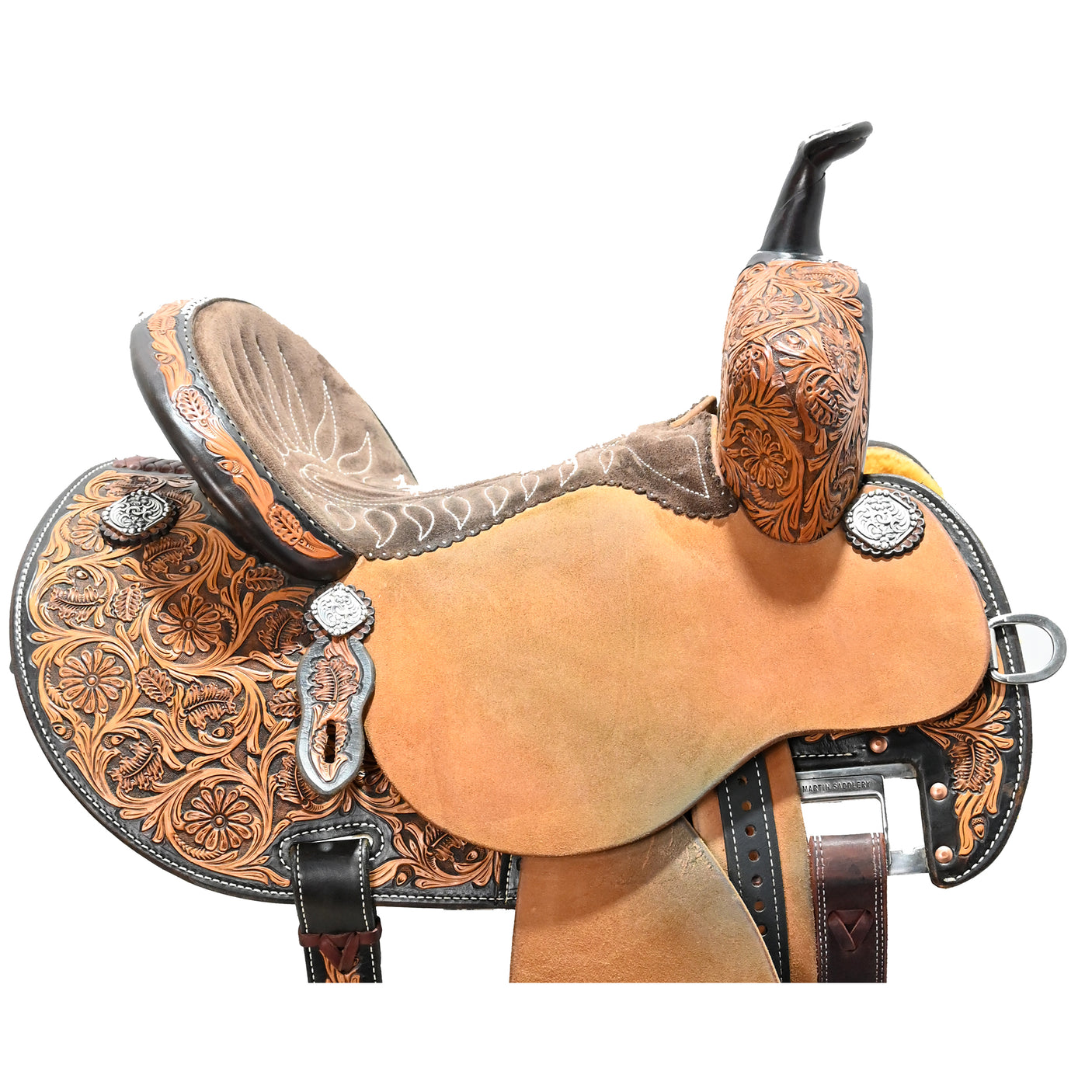 DEMO! 13.5" Martin FX3 Barrel Racing Saddle