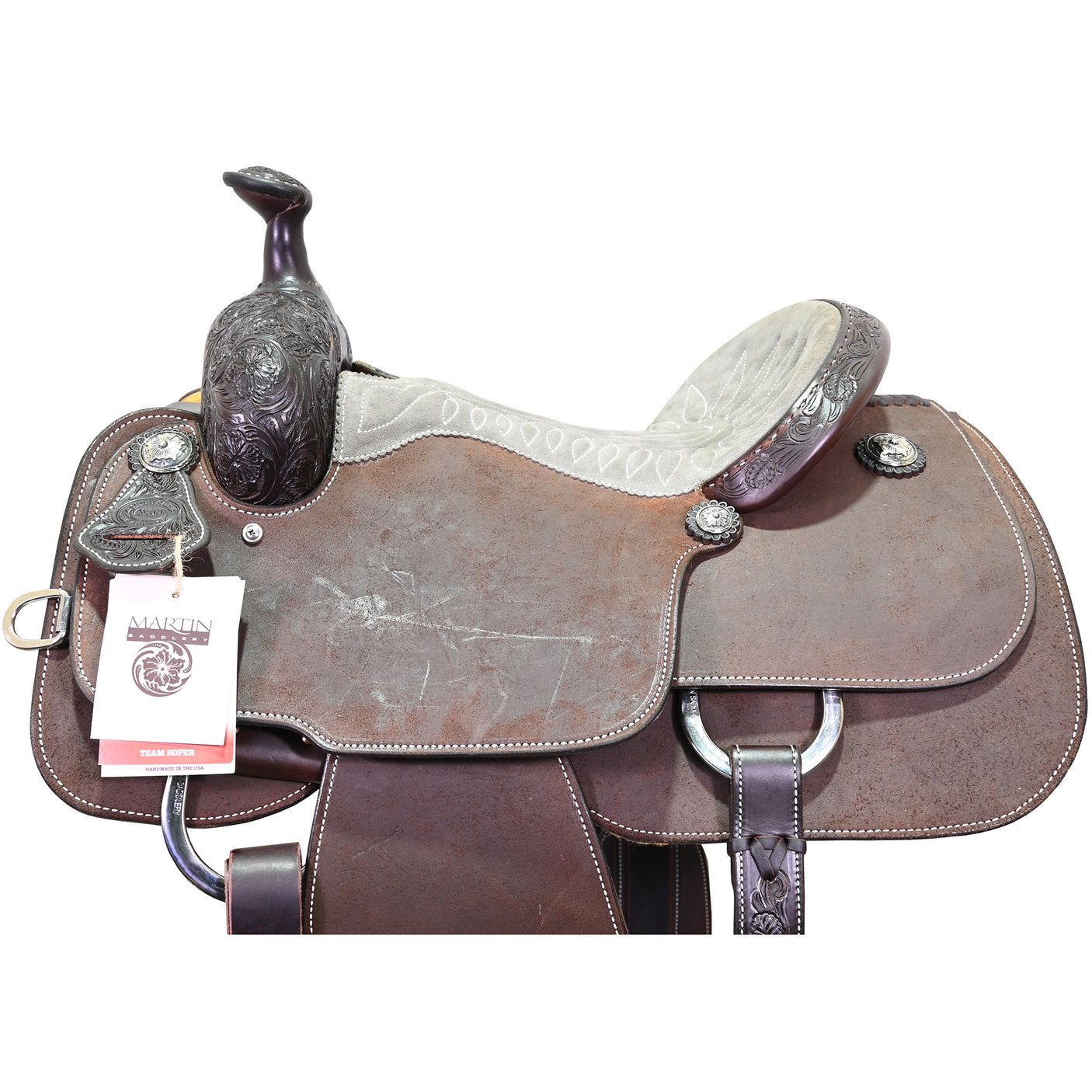 New! 14.5" Martin Team Roping Saddle