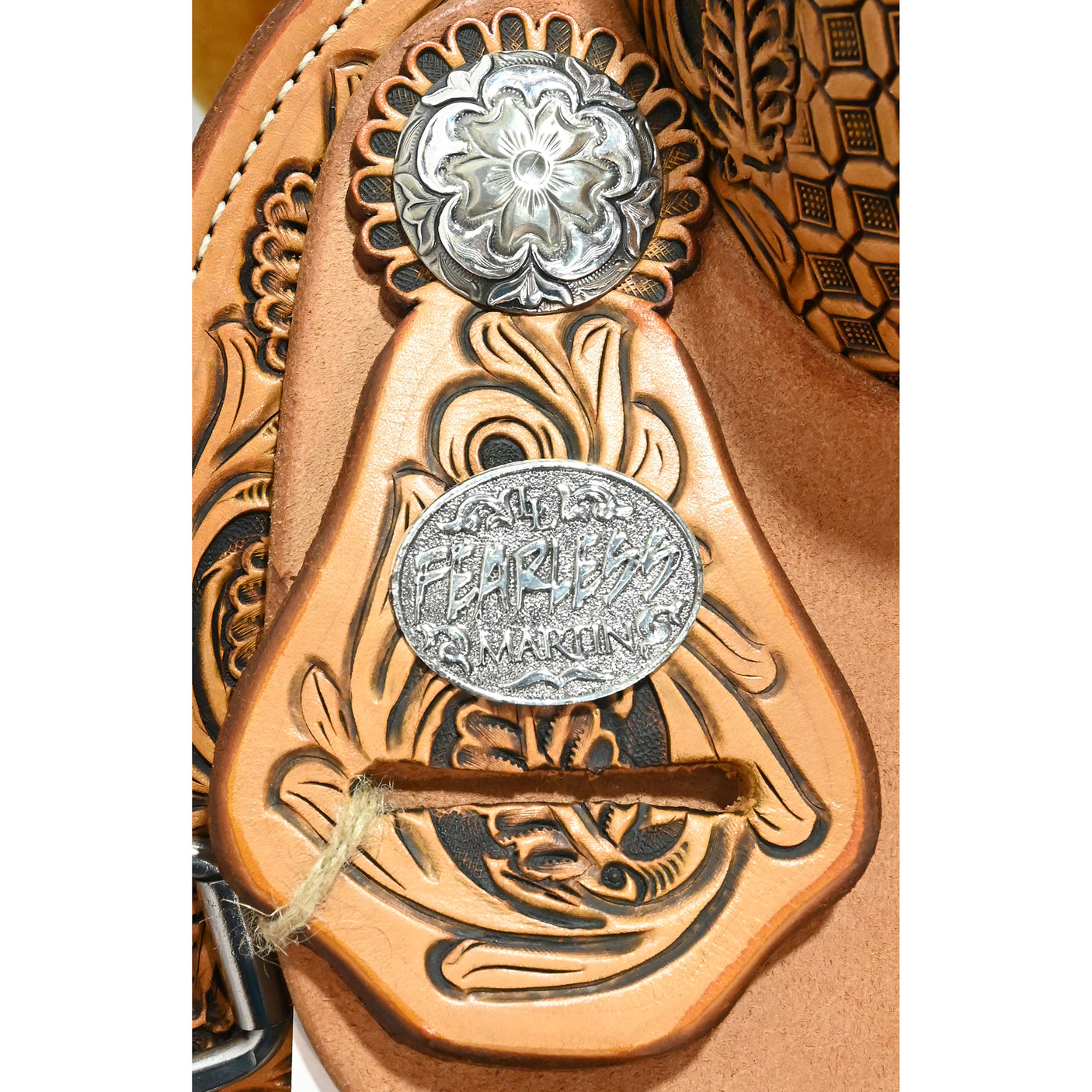 New! 14.5" Martin Fearless Barrel Racing Saddle