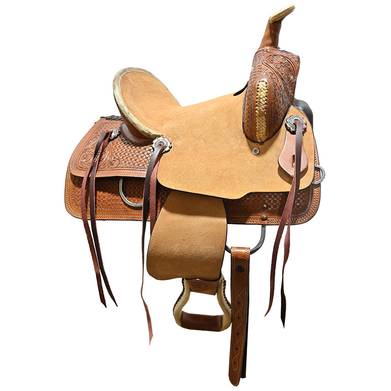 SOLD! New! 10" Garrison Youth Saddle By Tough 1 Saddlery