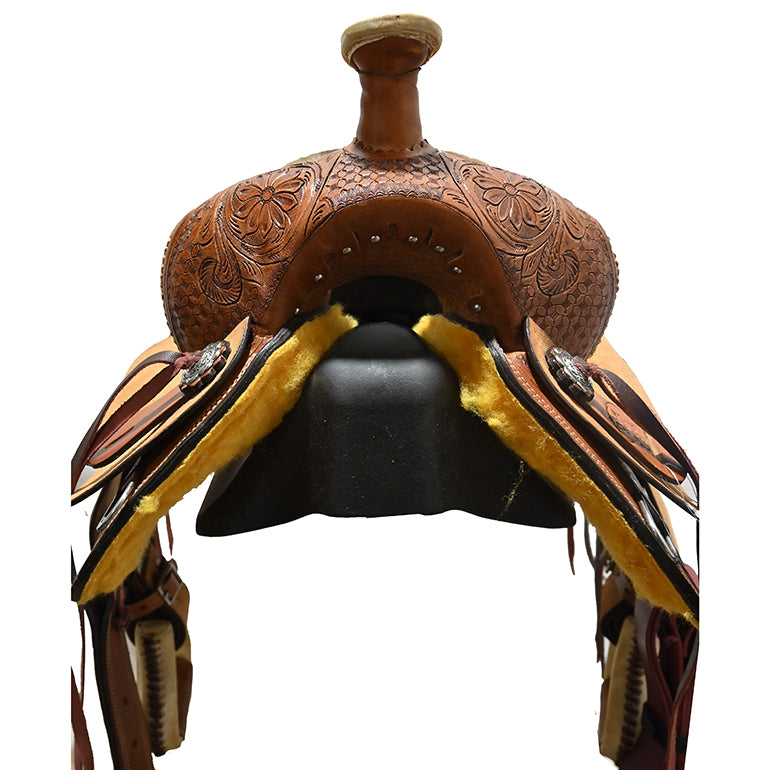 SOLD! New! 10" Garrison Youth Saddle By Tough 1 Saddlery