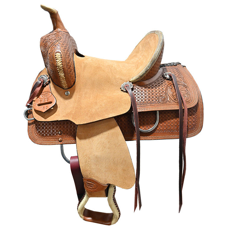 SOLD! New! 10" Garrison Youth Saddle By Tough 1 Saddlery