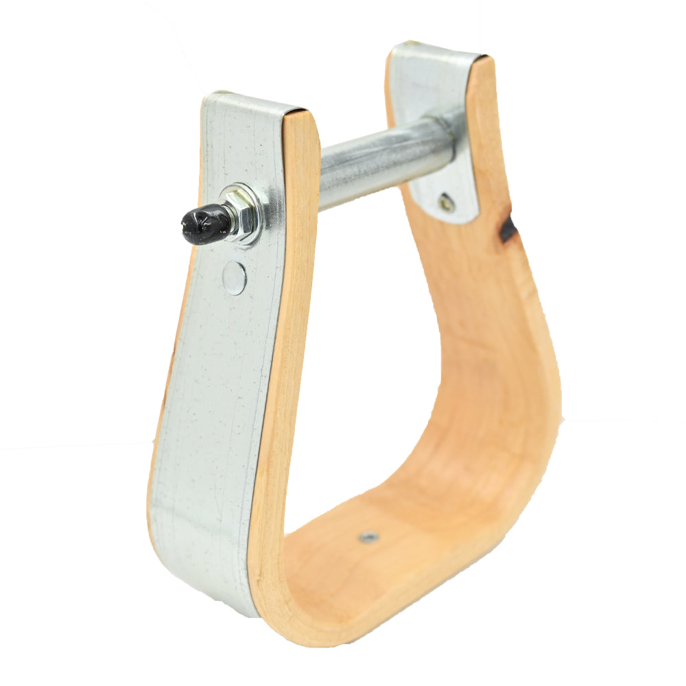 Weaver Leather Wooden Stirrups Ladies or Youth 2" Deep