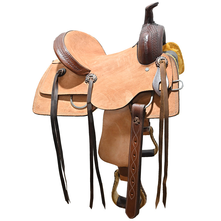 New! 12" Sparks All Around Youth Saddle