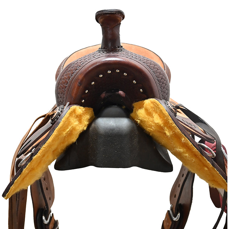New! 12" Sparks All Around Youth Saddle