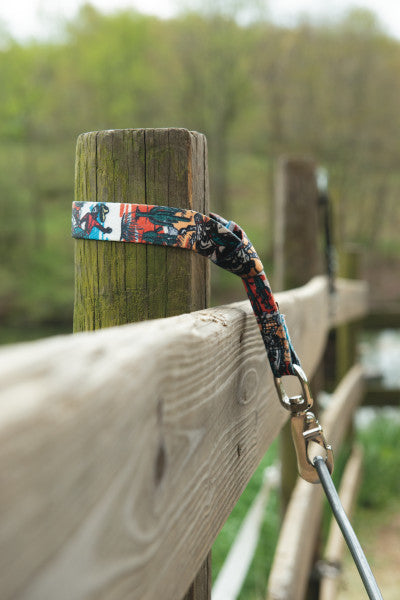 Weaver Leather Nylon Bucket Strap- Bucking Bronco