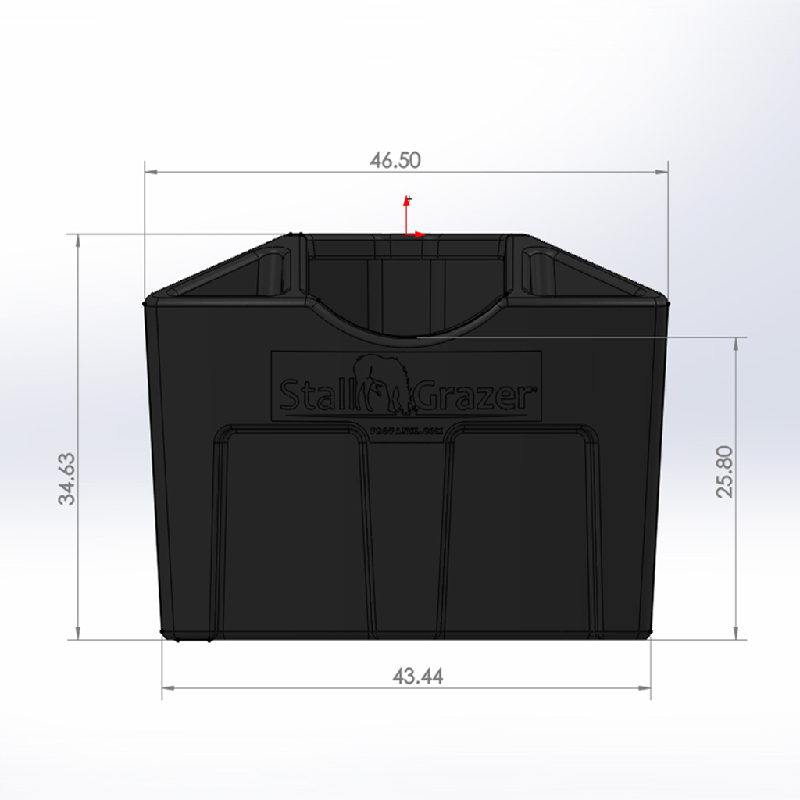 ProPanel Stall Grazer 3-In-1 Corner Feeder (NOT INCLUDED FOR FREE SHIPPING)