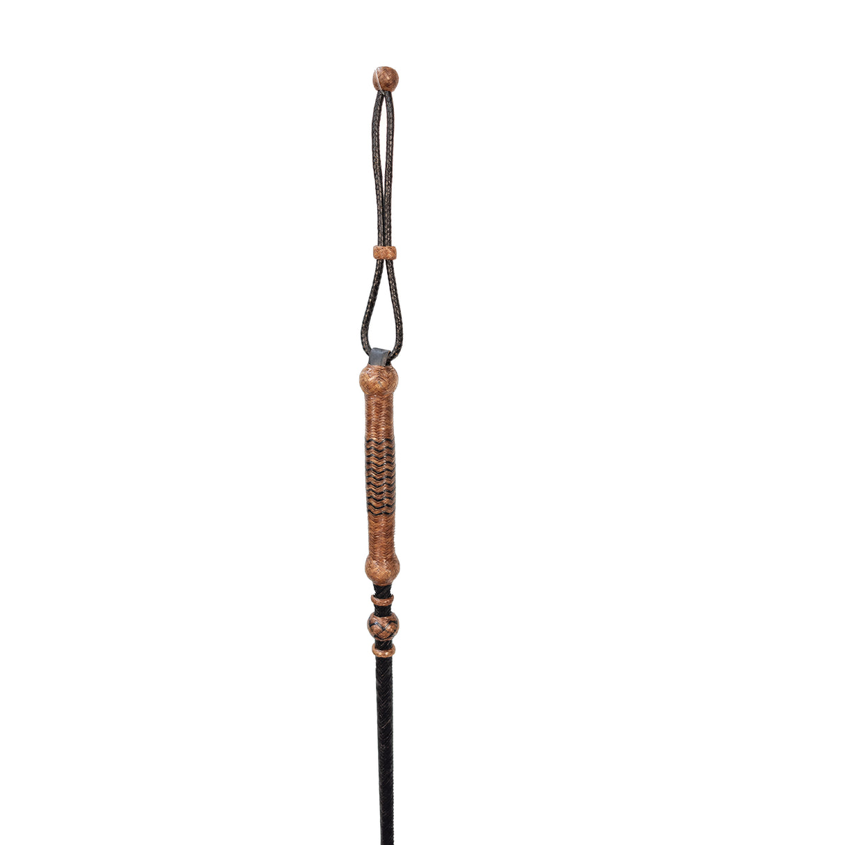 Professional's Choice Rawhide Quirt- Black/Brown