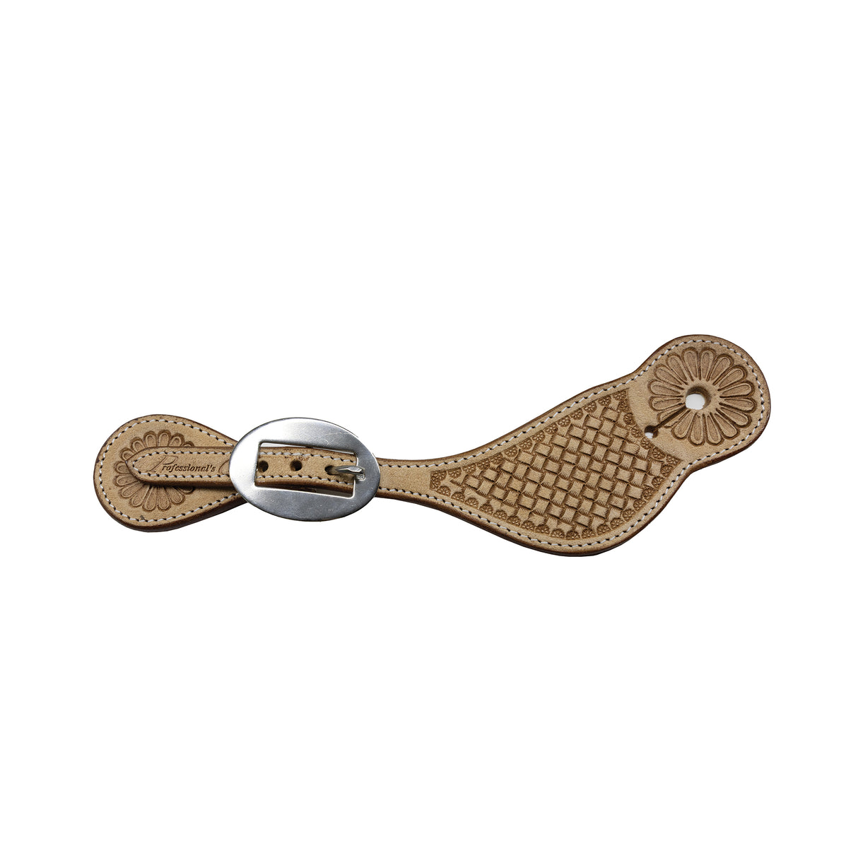 Professional's Choice Women's Basket Stamped Roughout Spur Straps
