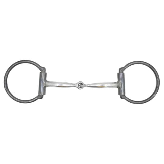 Dutton D-Ring Snaffle Inlaid Bit