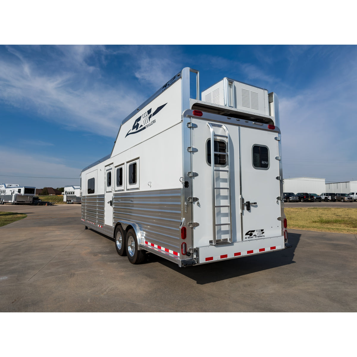 ON ORDER! 2027 4 Star 3 Horse Trailer Side Load with Living Quarters
