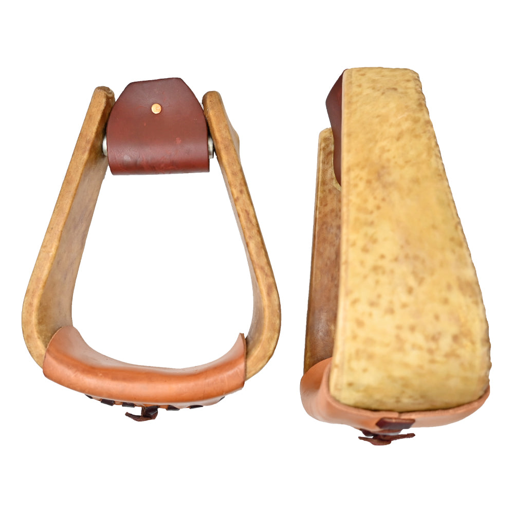Reinsman Rawhide Deep Roper Stirrups