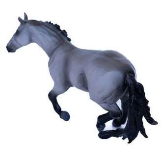 Little Buster Toys Grey Barrel Horse Gelding