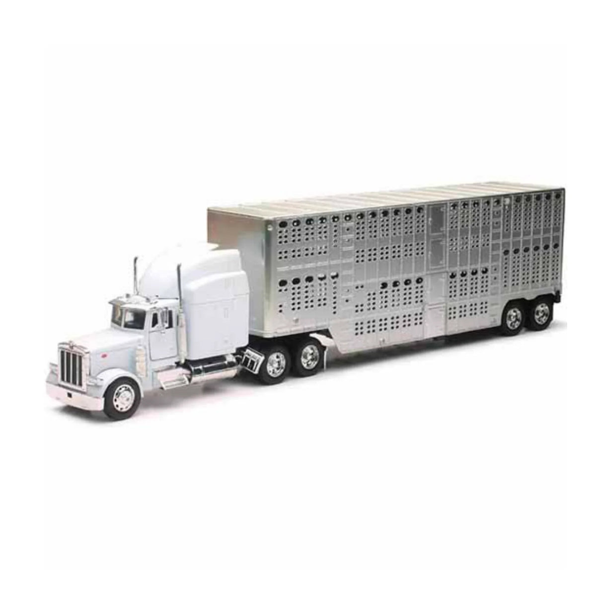 M & F Western Bigtime Rodeo Peterbilt Bull Hauler Play Set