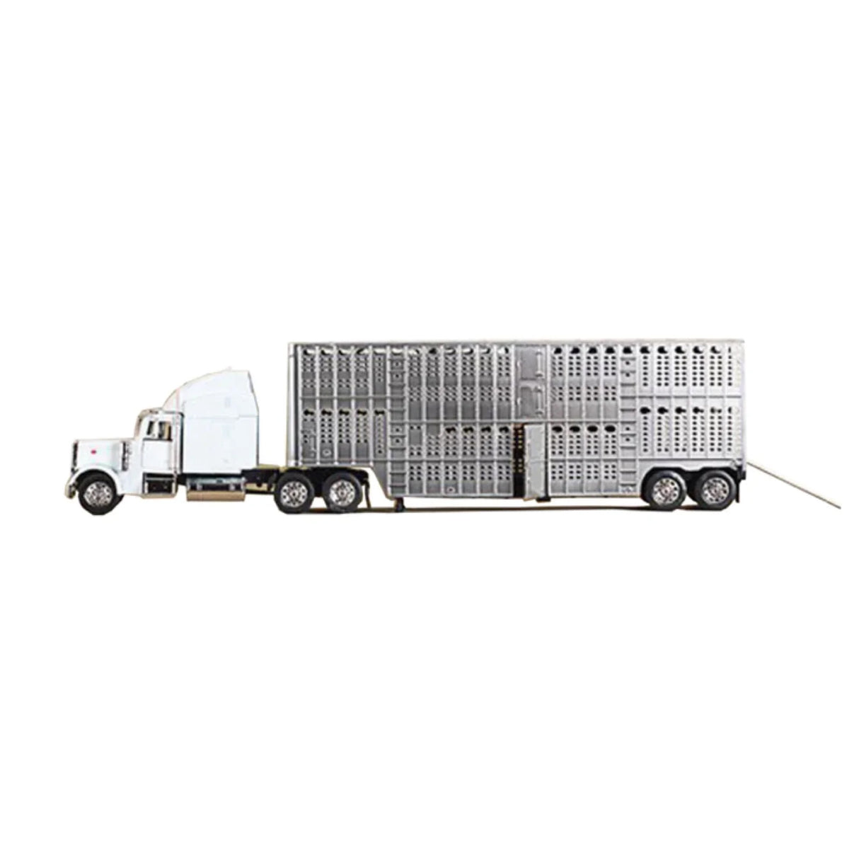 M & F Western Bigtime Rodeo Peterbilt Bull Hauler Play Set