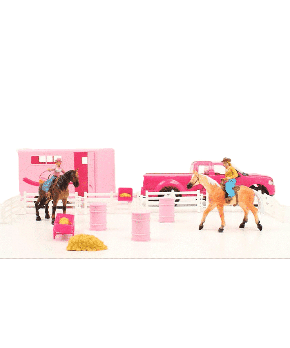 M & F Western Bigtime Rodeo Barrel Racing Set