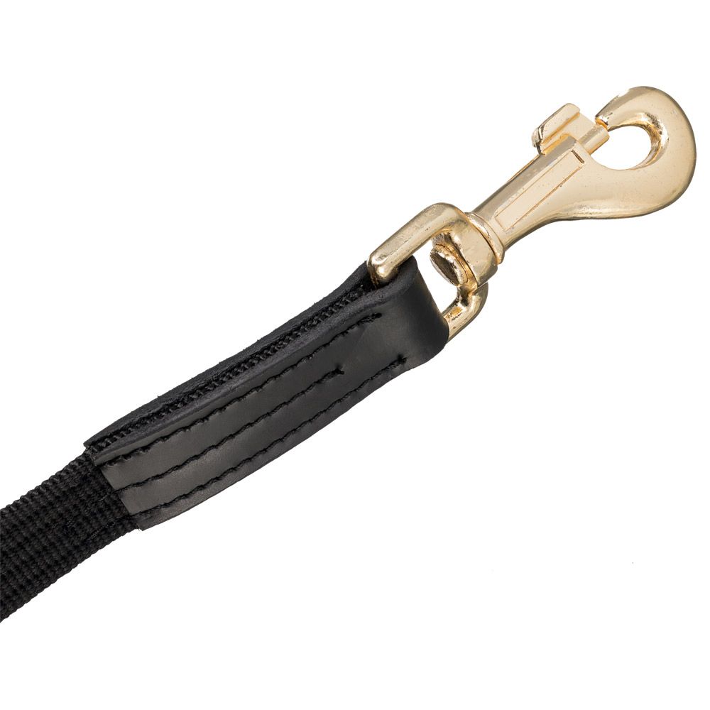 Tough 1 50' Ribbed Cotton Lunge Line- Black