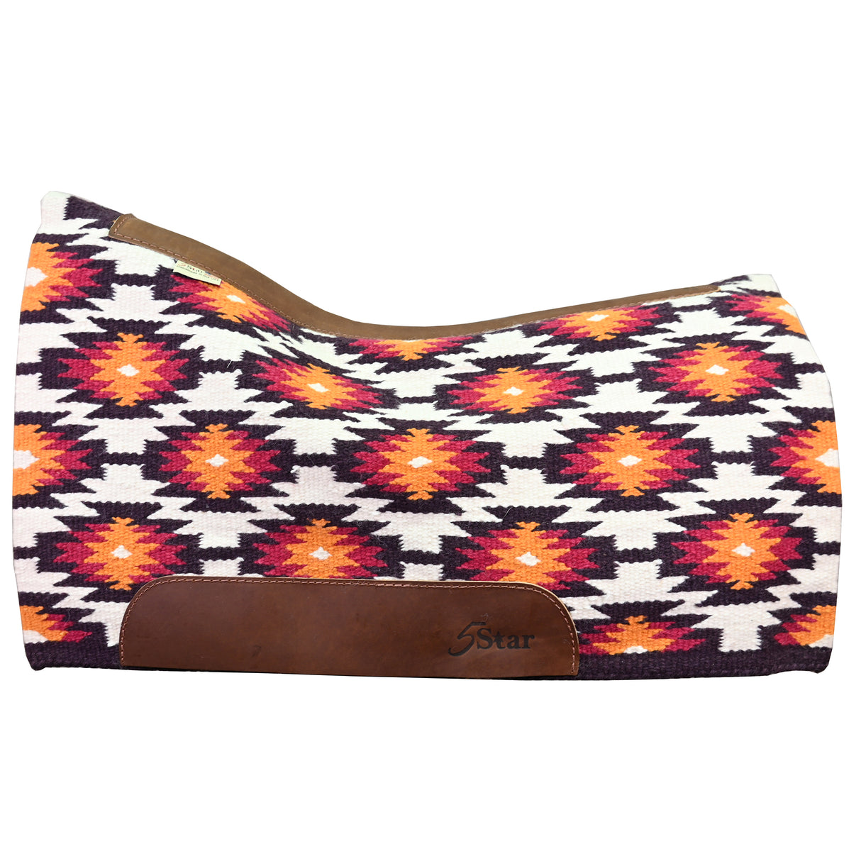 5 Star 3/4" Fire Starburst Ultimate Show Saddle Pad- 34"x38"