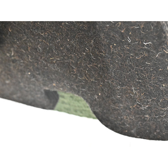 Oxbow Tack 1" 31"X32" Contoured Performance Felt Saddle Pad- Sage Green/Black