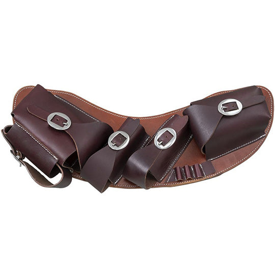 Tough 1 Leather Medicine Cantle Bag