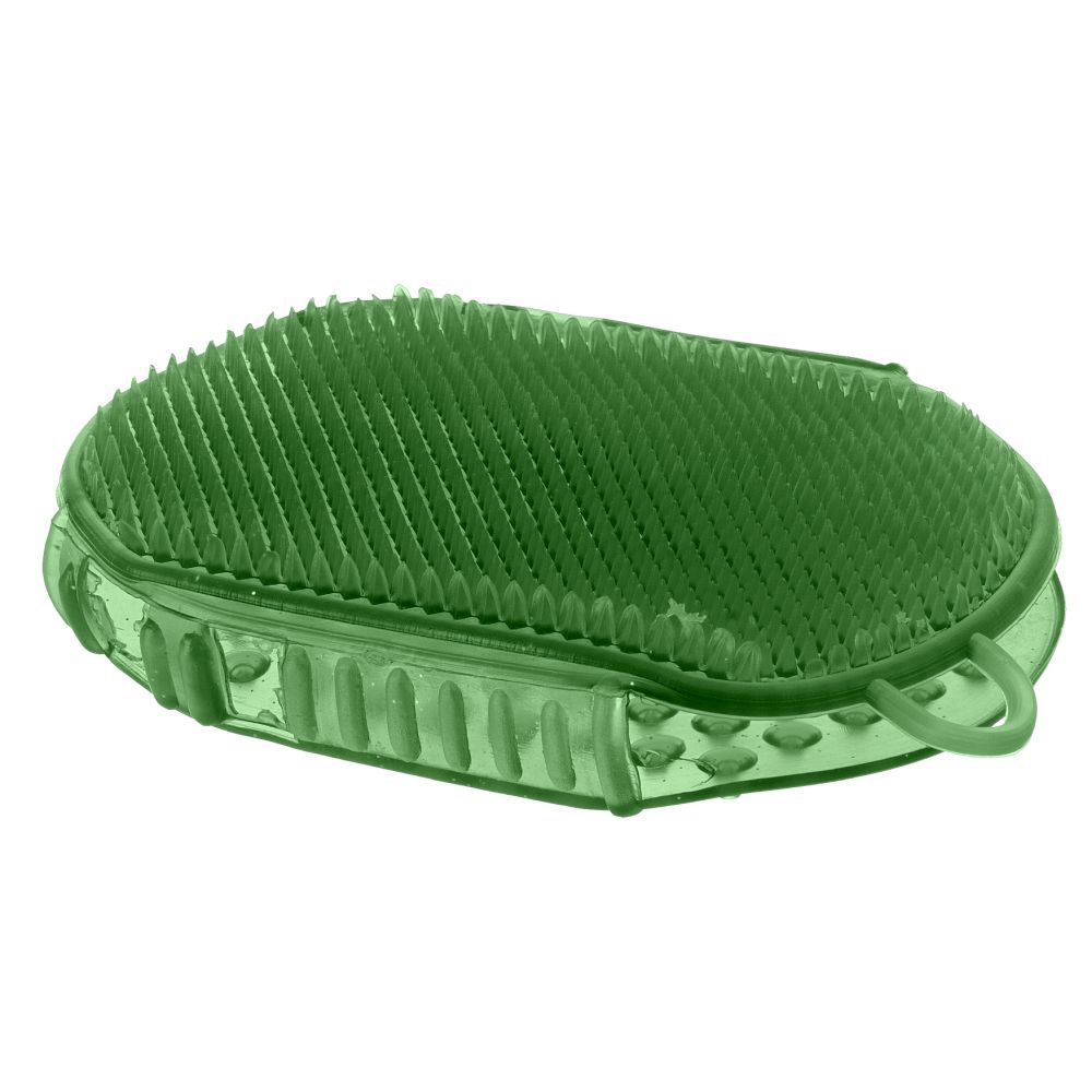 Tough 1 Rubber Jelly Scrubber- Green