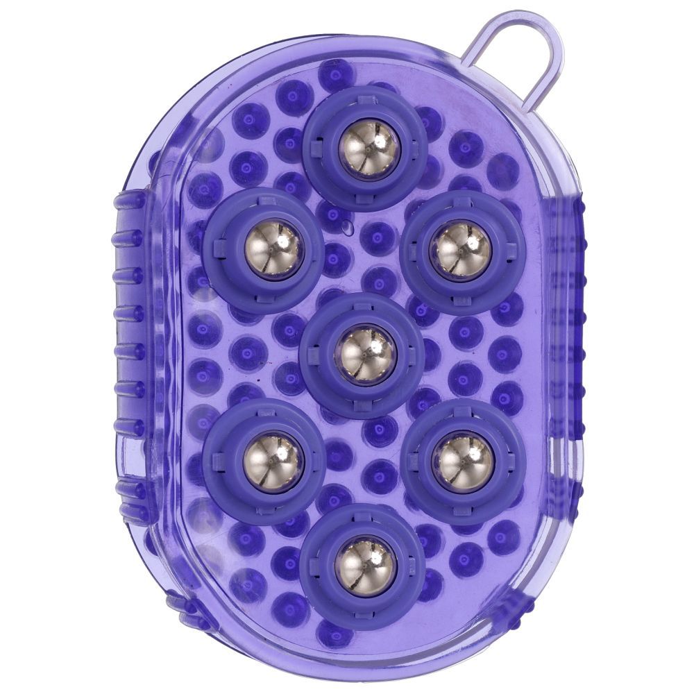 Tough1 Rubber Jelly Massage Mitt- Purple