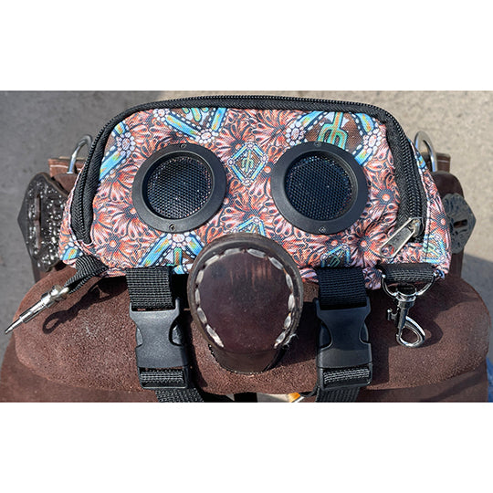 Schulz Equine Tooled Cactus Beat Bag Pommel Bag